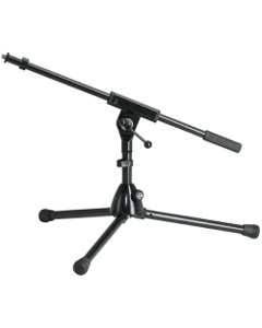 K&M 259/1 Extra Low Microphone Boom Stand Black