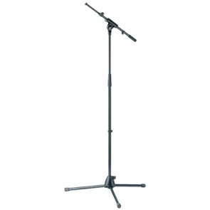 K&M 27195 Tripod Base Boom Stand Black