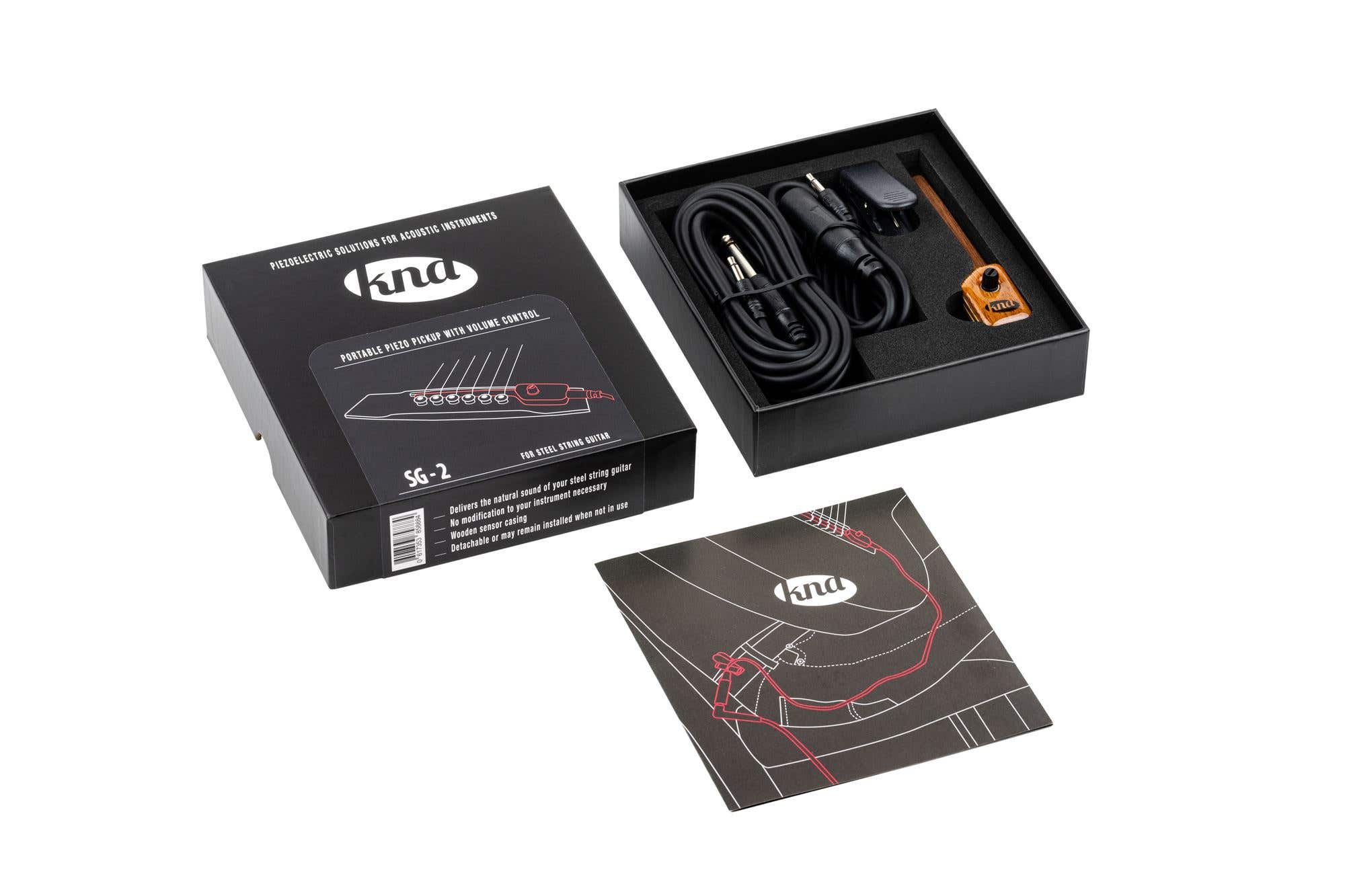 KNA SG-2 Portable Piezo Pickup with Volume Control