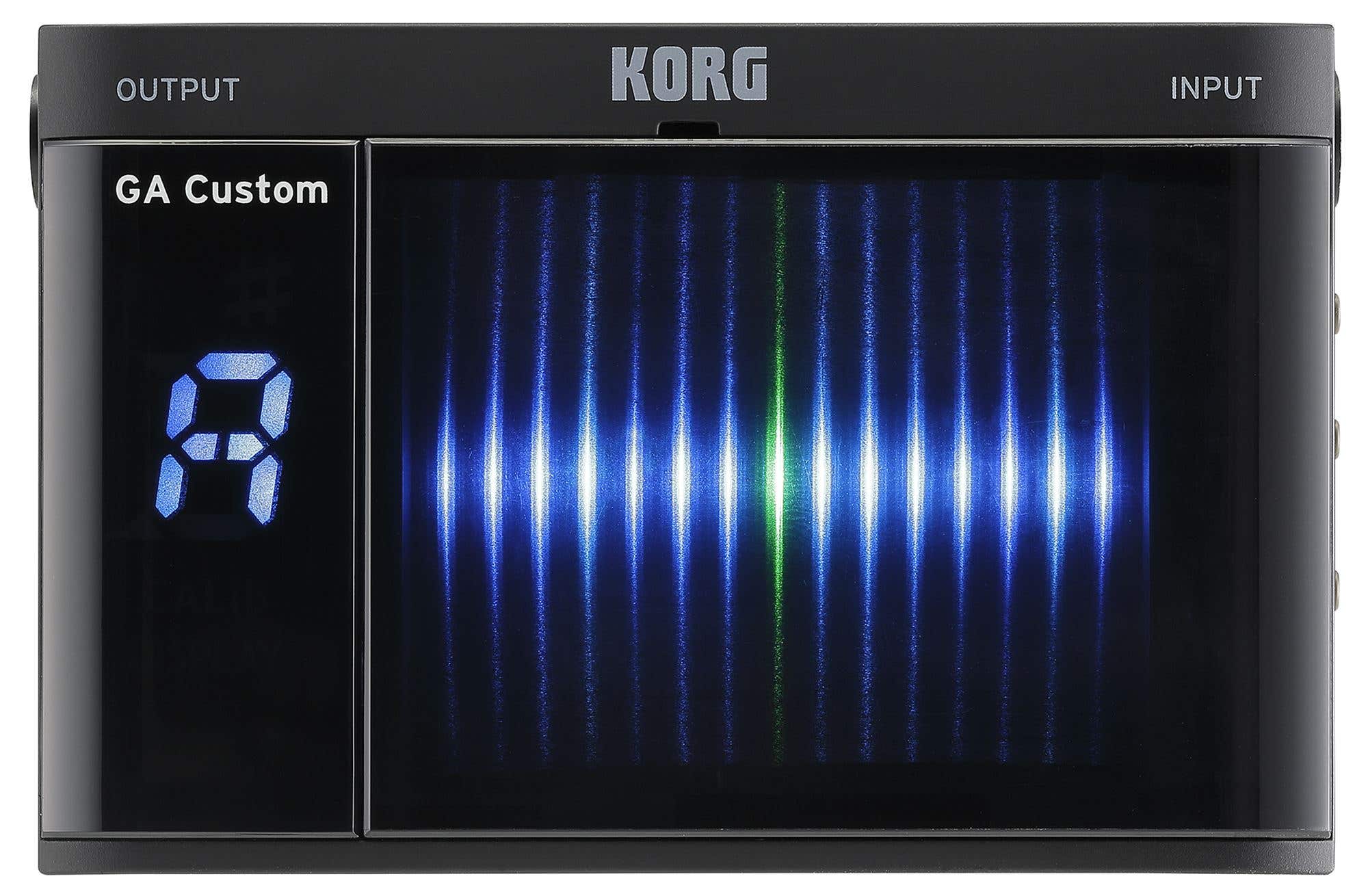 Korg GA Custom Guitar Tuner with 3D Visual Meter
