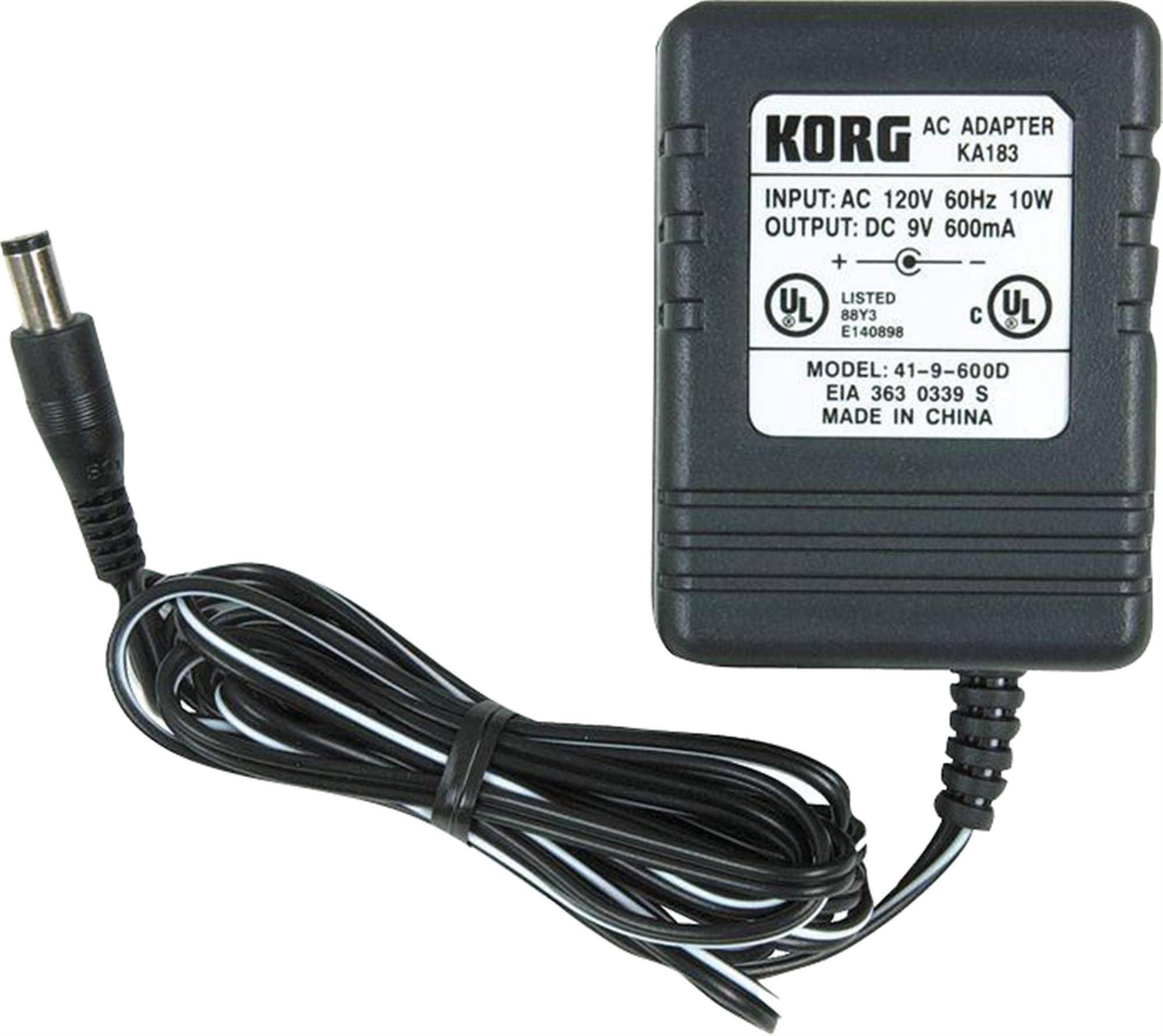 Korg KA183 AC Adapter
