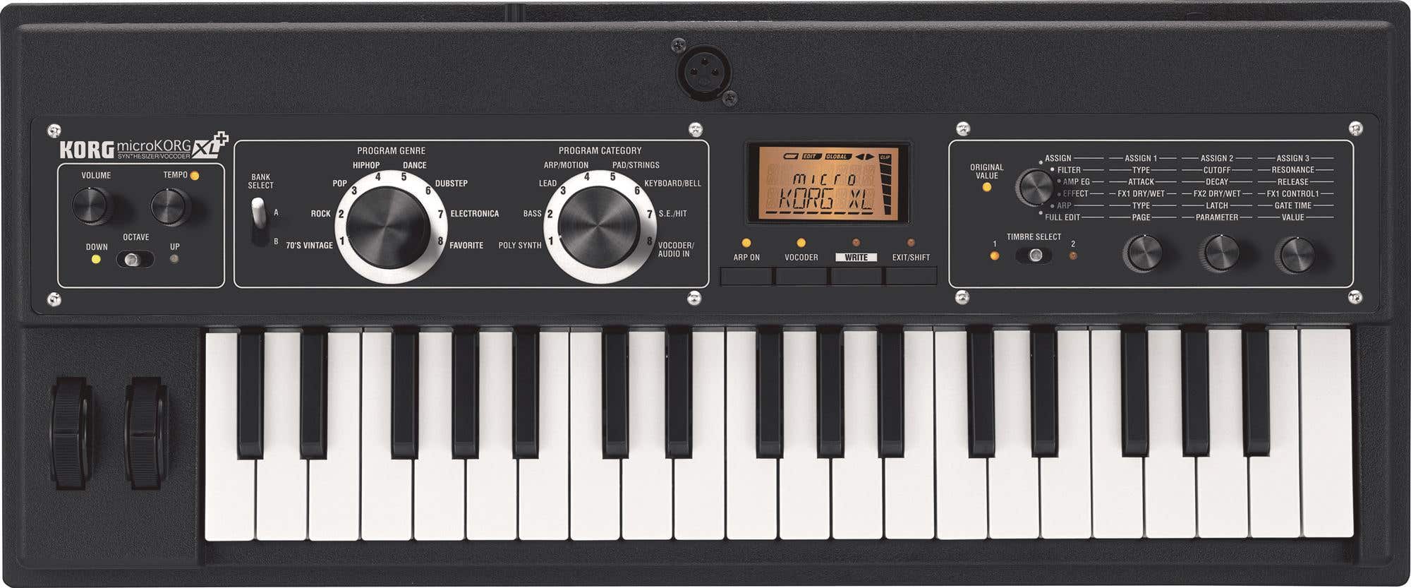 Korg MicroKorg XL Plus Analog Modeling Synthesizer