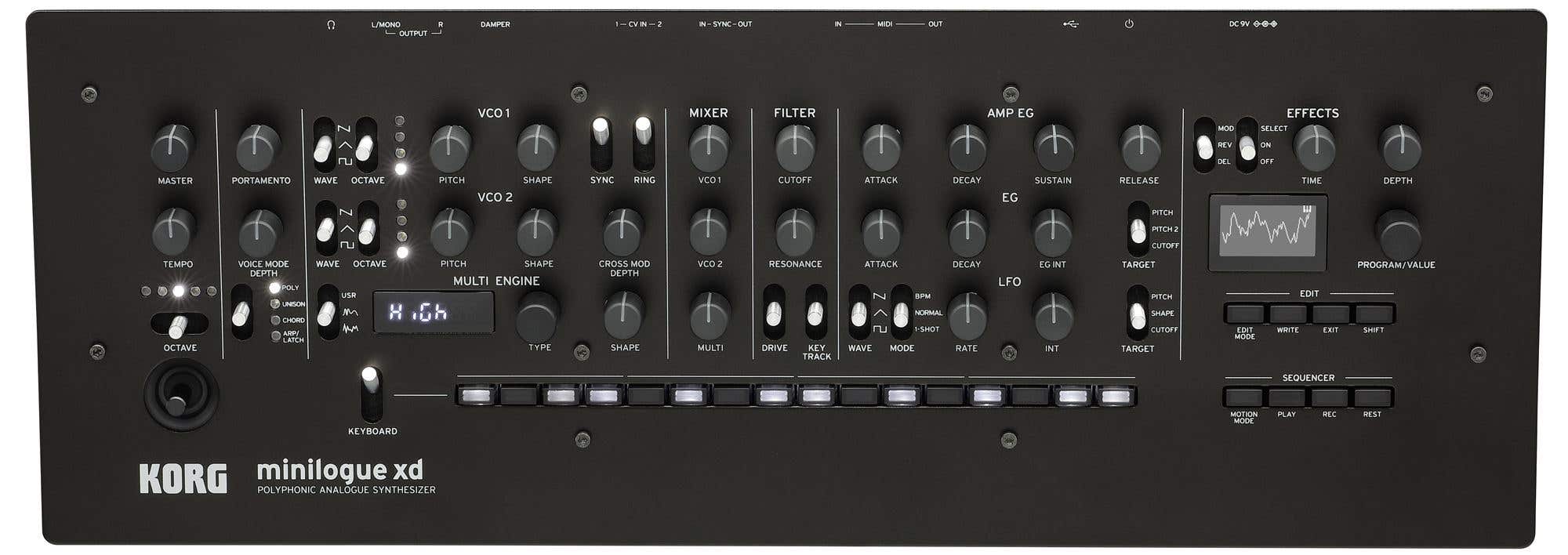 Korg Minilogue xd Module Desktop Analog Synthesizer