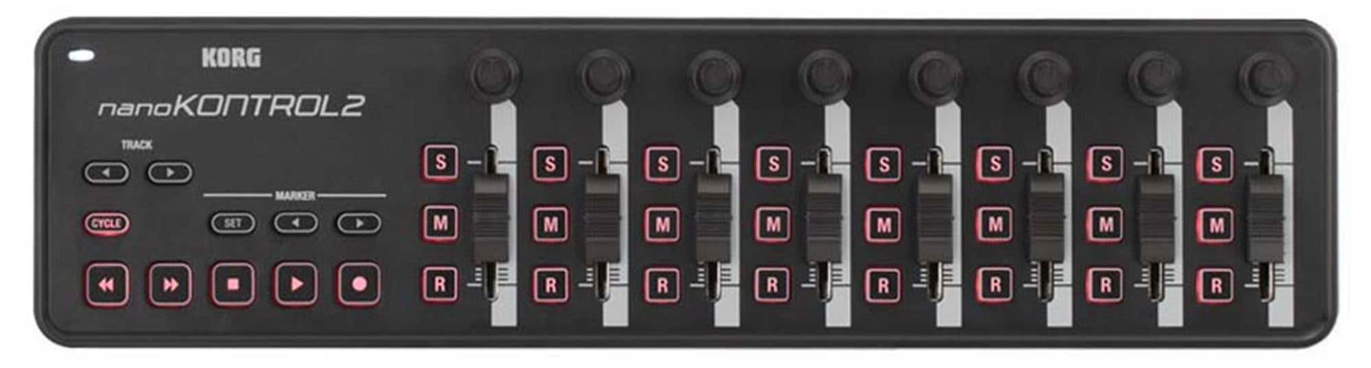 Korg NanoKONTROL2 Slim Line USB Control Surface