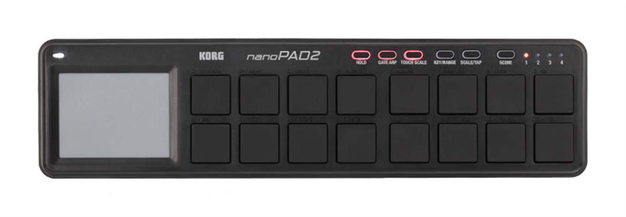 Korg NanoPAD2 Slim Line USB Drum Pad Controller