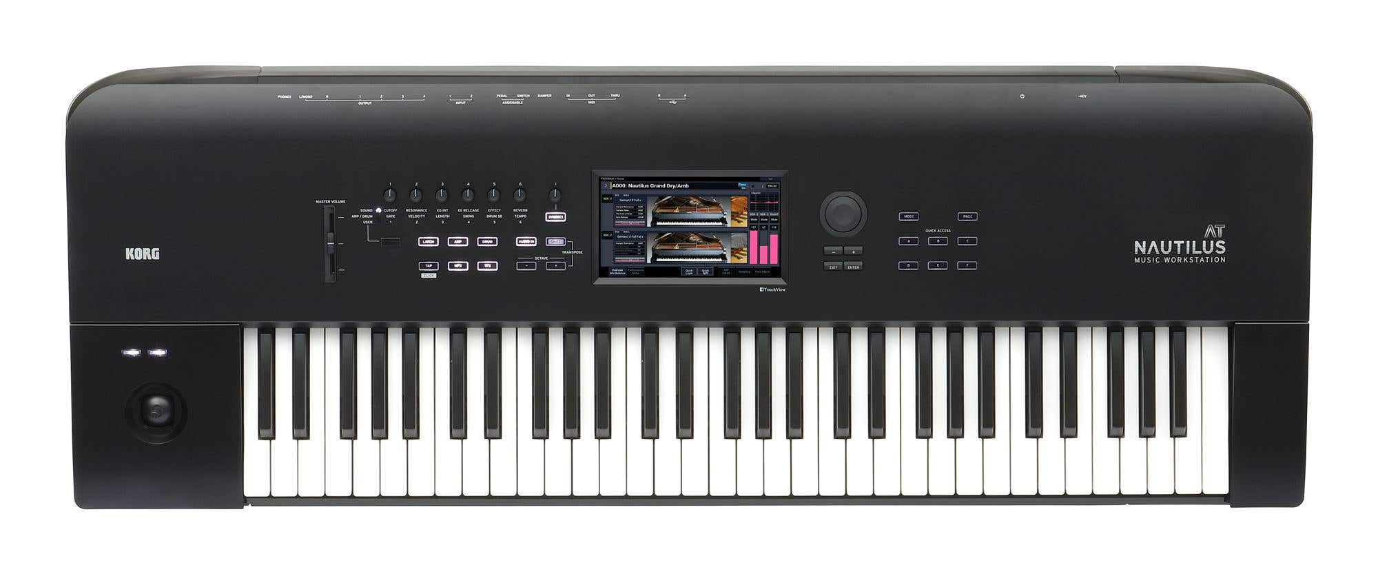 Korg Nautilus 61 AT 61-Key Workstation Keyboard with Aftertouch