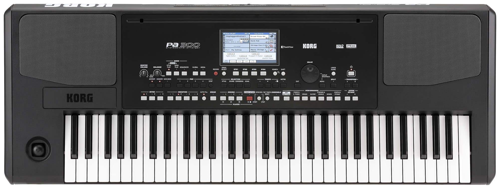 Korg PA300 61-Key Arranger Workstation