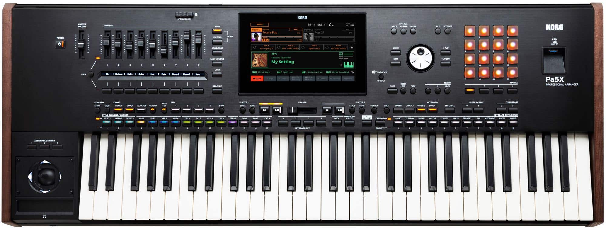 Korg Pa5X61 61-Key Arranger Workstation