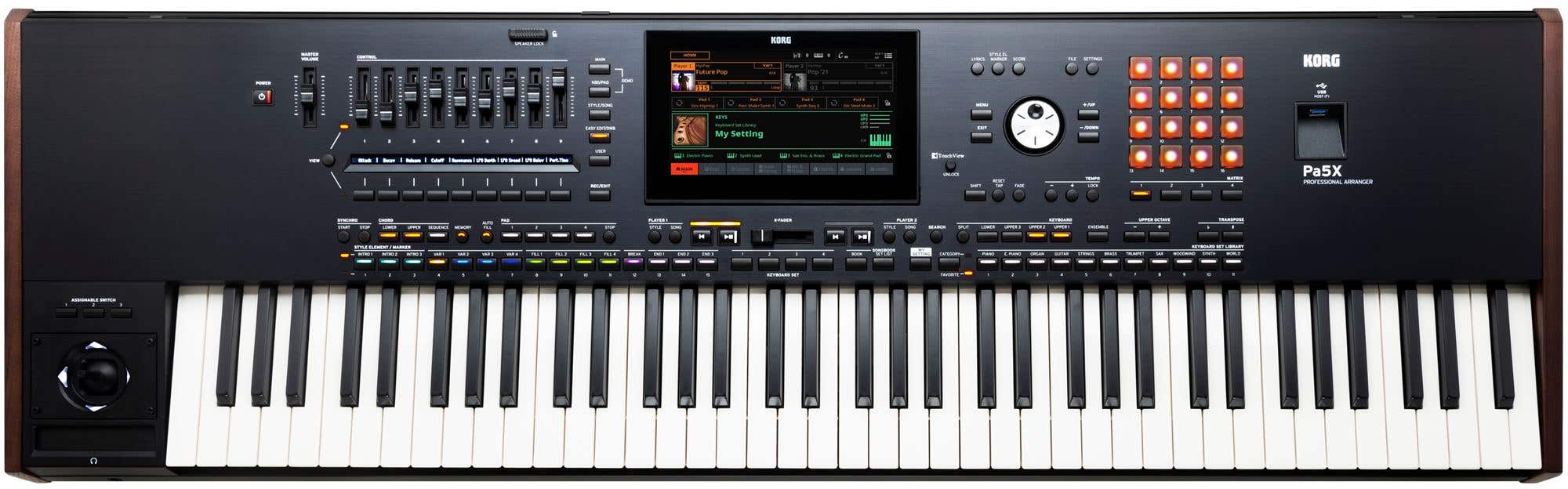 Korg Pa5X76 76-Key Arranger Workstation