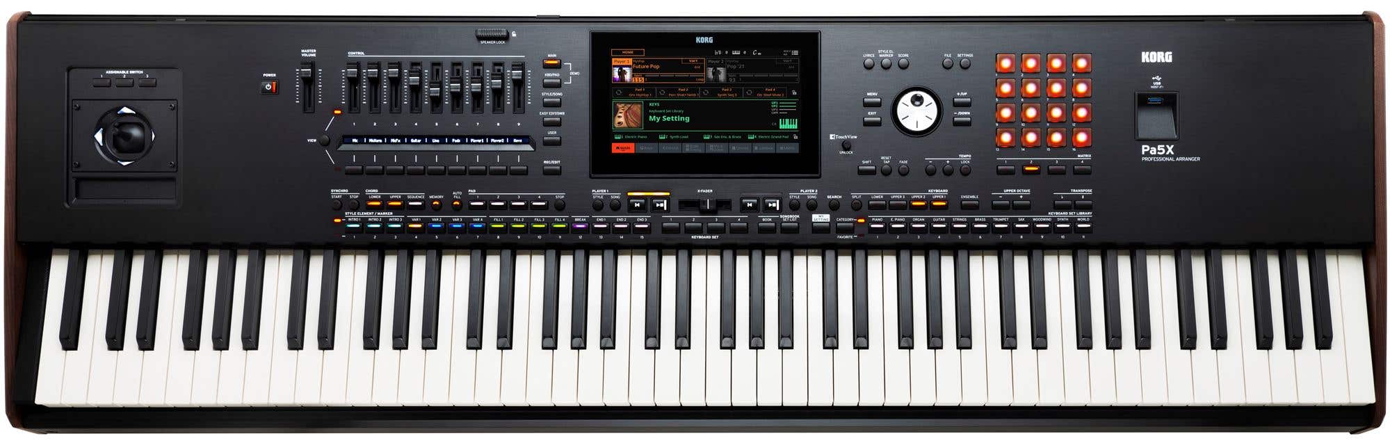 Korg Pa5X88 88-Key Arranger Workstation