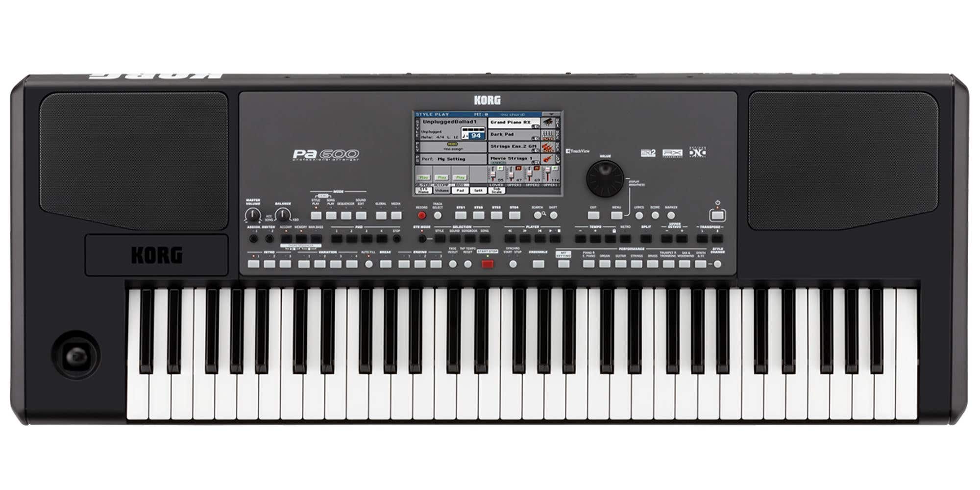 Korg PA600 61Key Arranger Workstation Keyboard