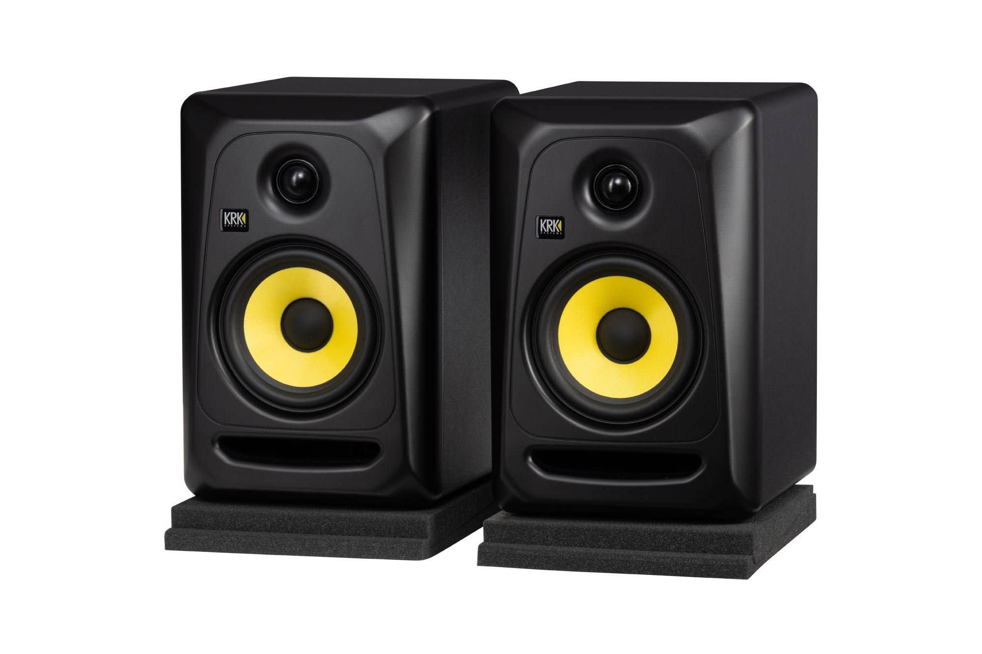 KRK RP5G3 Classic 5" Powered Studio Monitors Pair With Accessory Pack
