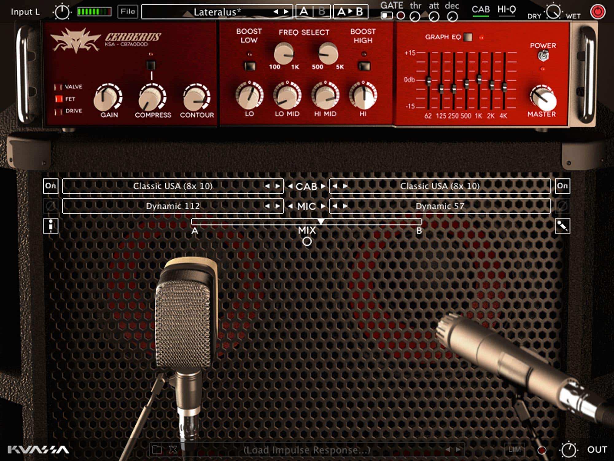 Kuassa Cerberus Bass Amplifikation Audio Effect Plugin Download