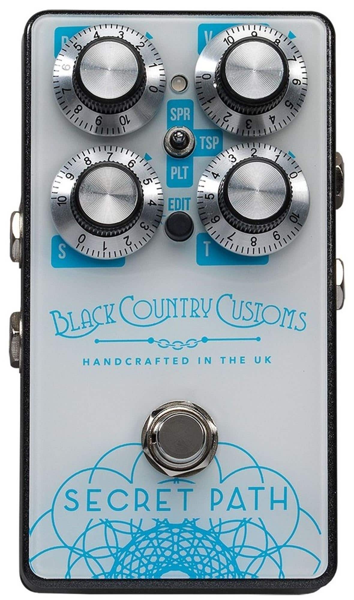 Laney Secret Path Black Country Custom Reverb Pedal