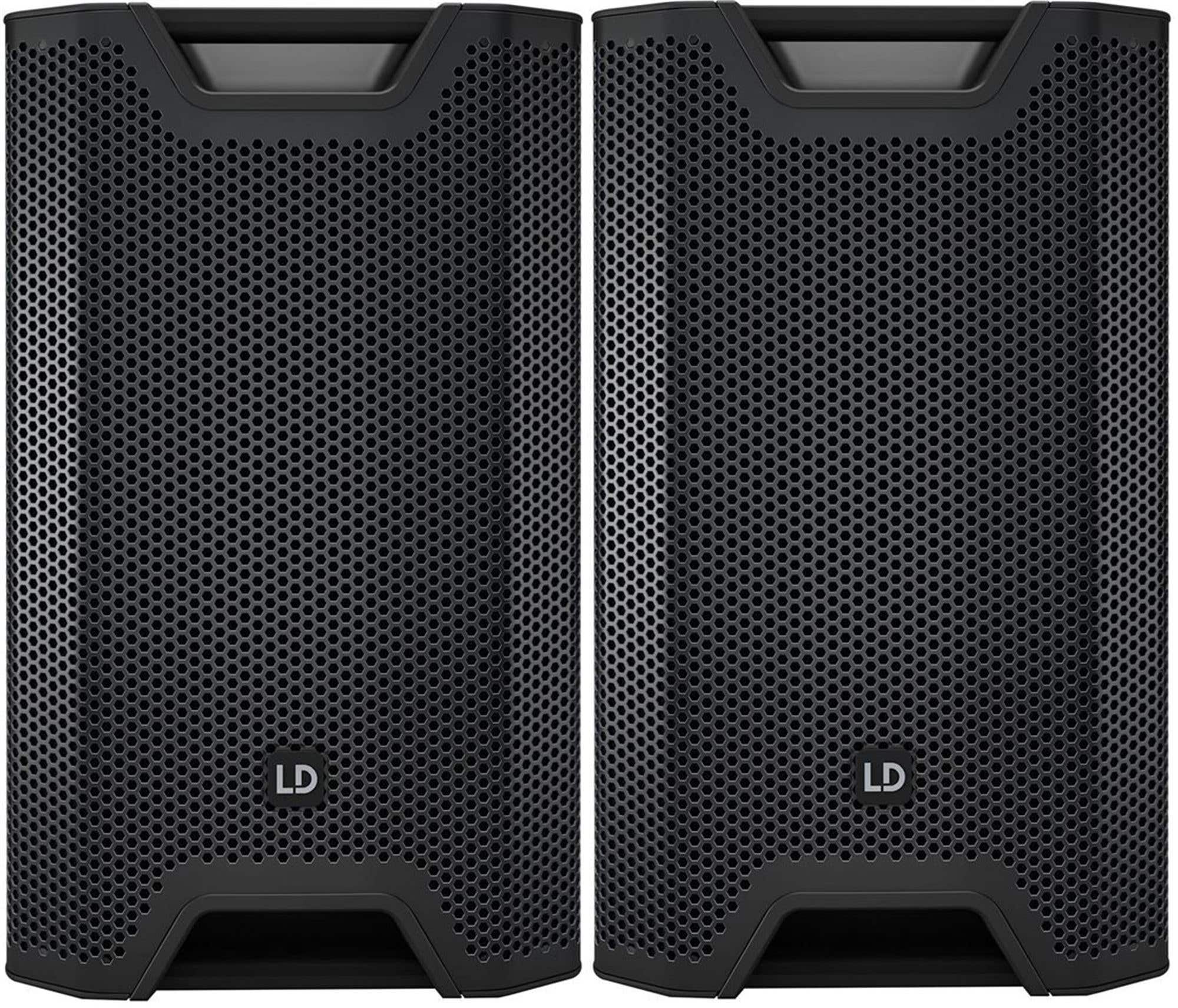 LD Systems ICOA 12A 12" 2 Way Full Range Powered Coaxial Loudspeaker Pair