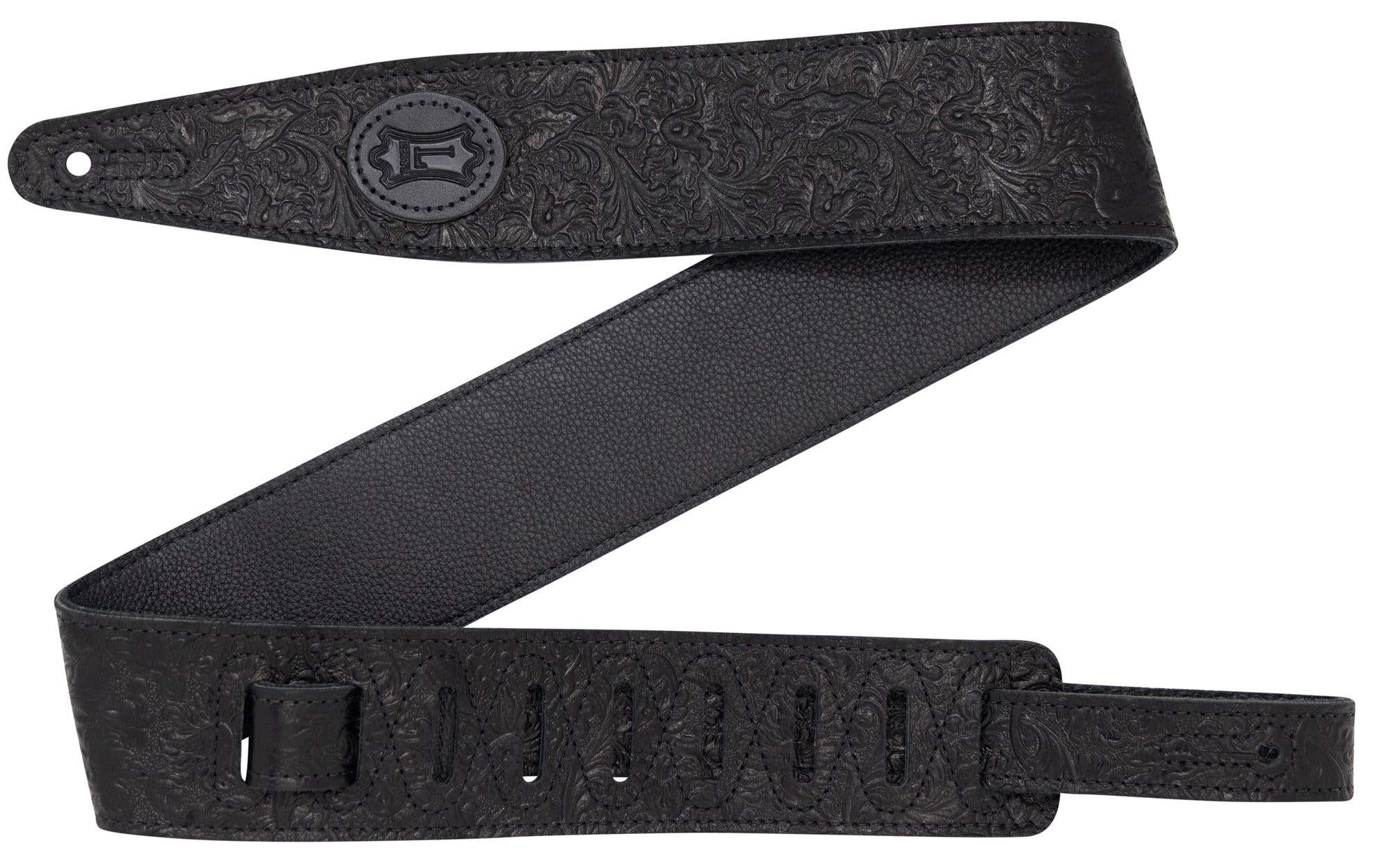 Levys M317FCL-BLK Florentine Leather Guitar Strap