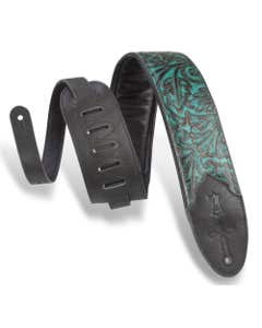 Levys M4WP-001 Palm Jade Leather Guitar Strap