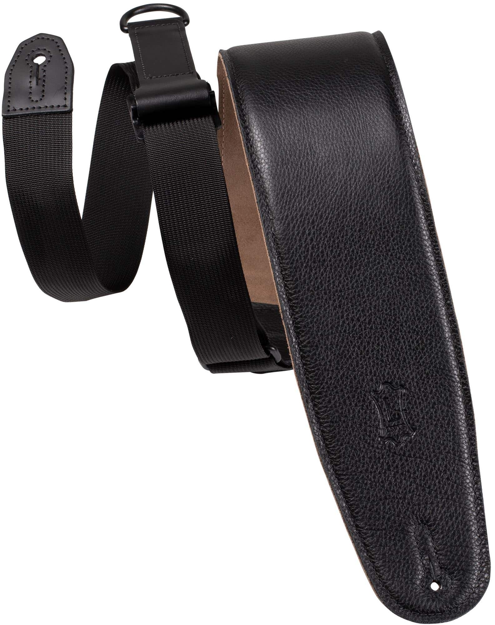 Levys MRH4GF-BLK Right Height Bass Strap Black