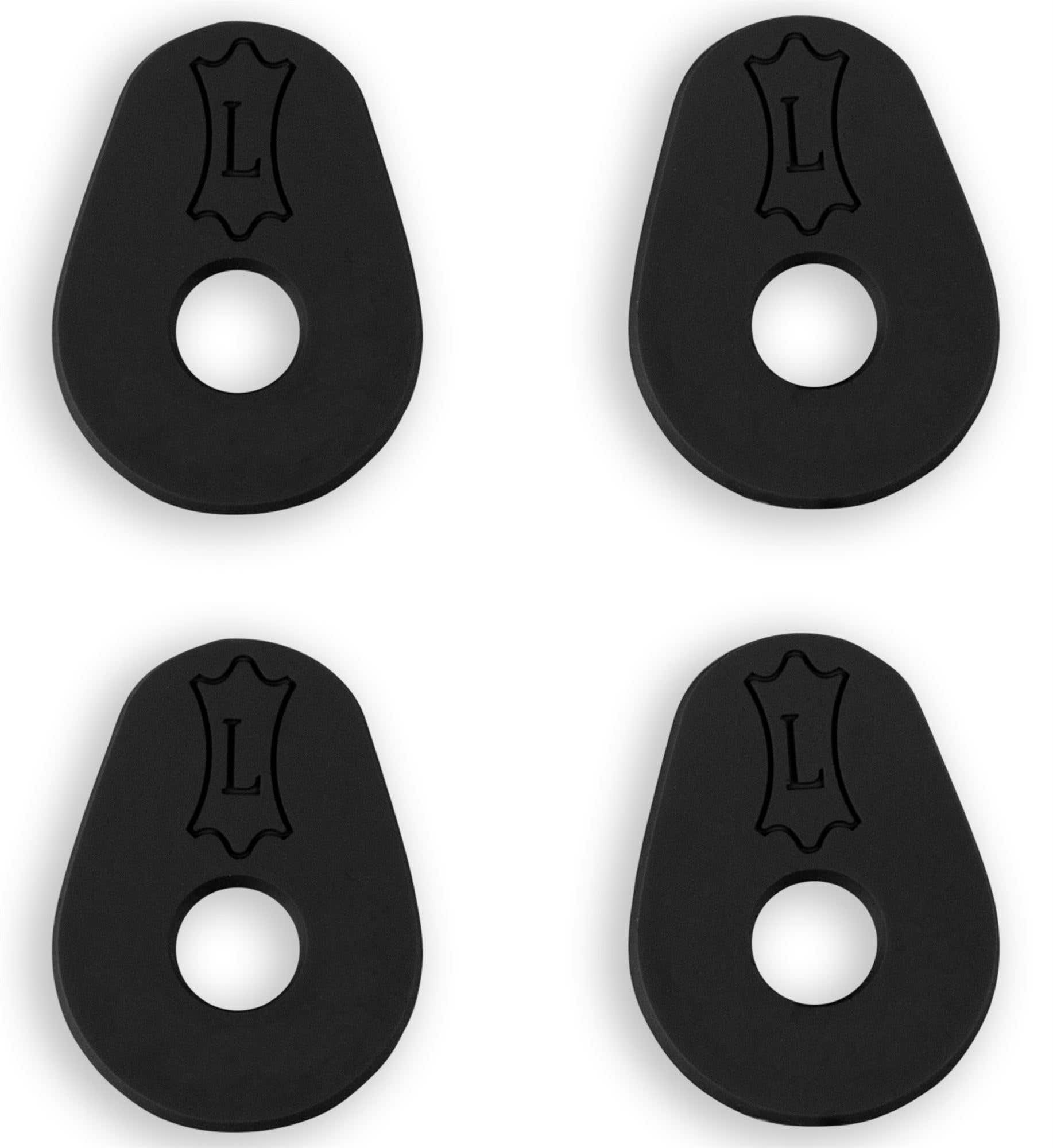 Levys Rubber Guitar Strap Blocks 2-Pair