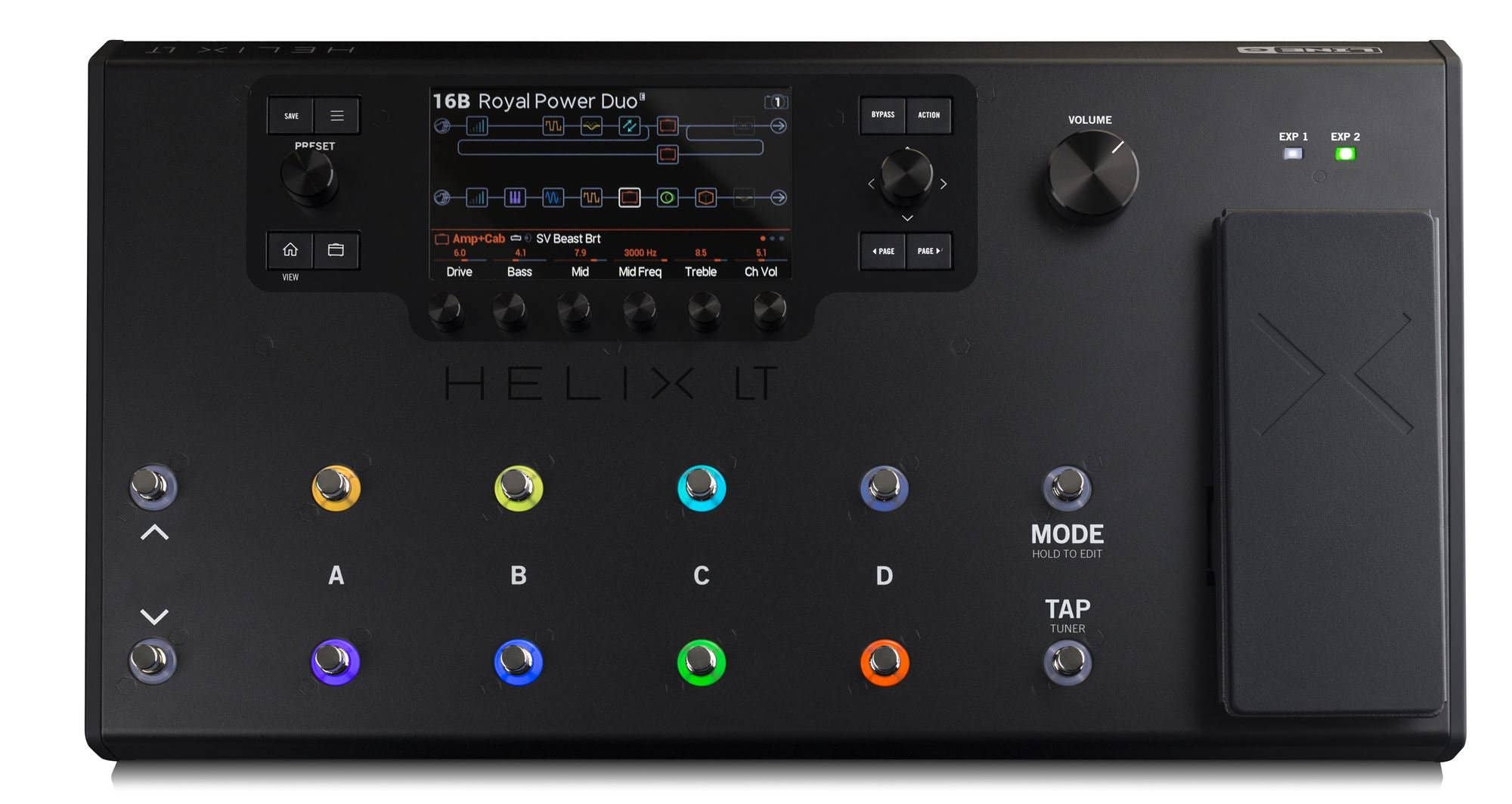 Line 6 Helix LT Modeling Electric Guitar Processor