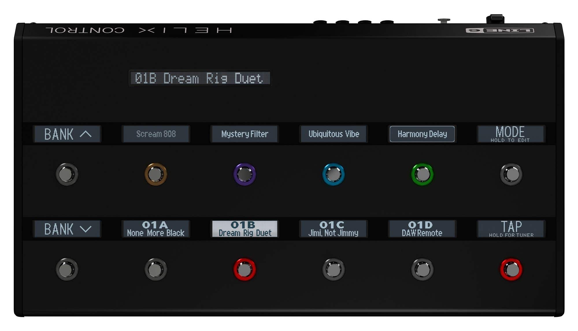 Line 6 Helix Control Floor Based Controller for Helix Rack