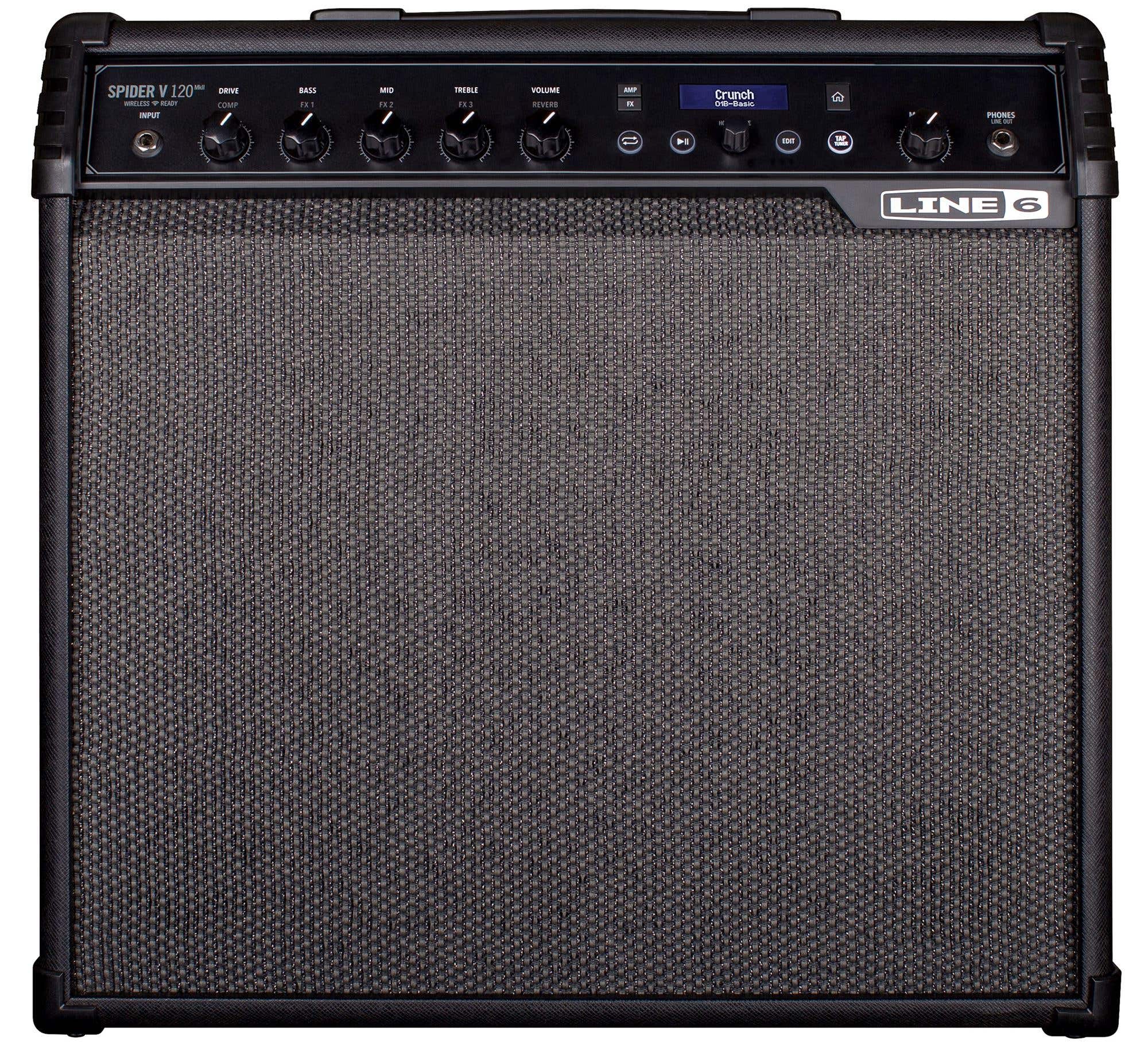 Line 6 Spider V120 MkII Electric Guitar Combo Amplifier 1x12 120 Watts