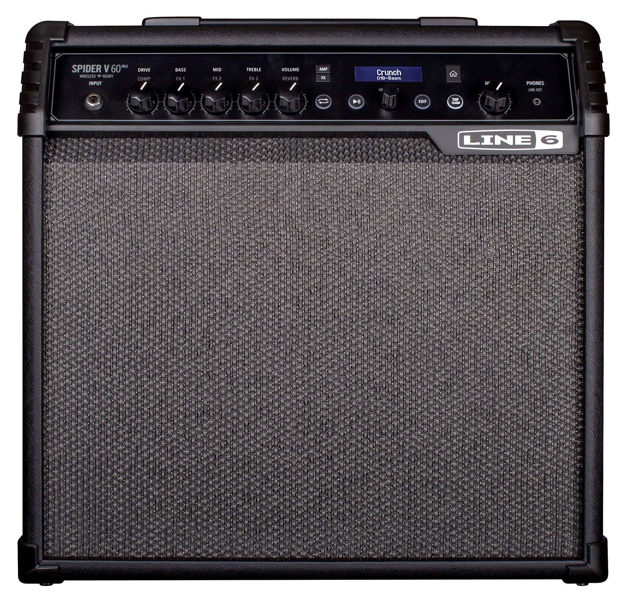 Line 6 Spider V60 MkII Electric Guitar Combo Amplifier 1x10 60 Watts