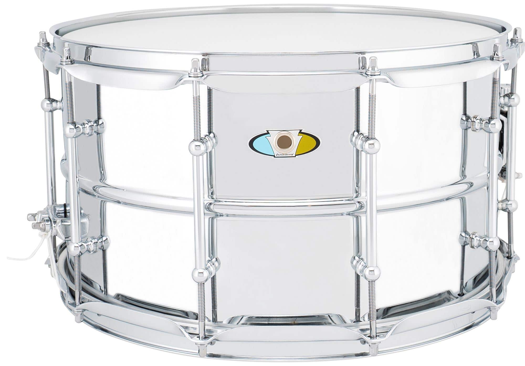Ludwig Supralite LU0814SL 8x14" Steel Snare Drum
