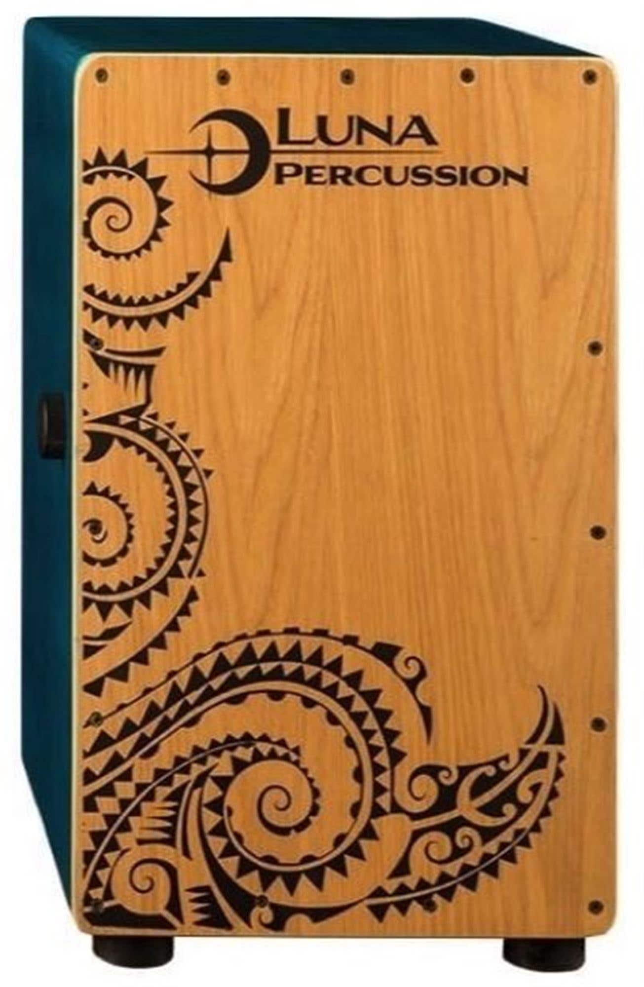 Luna Cajon Teal with Gigbag