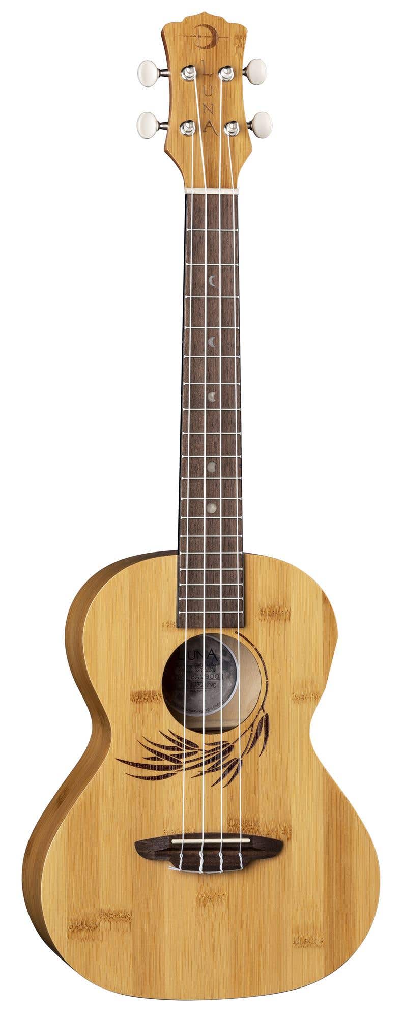 Luna Bamboo Tenor Ukulele with Gigbag