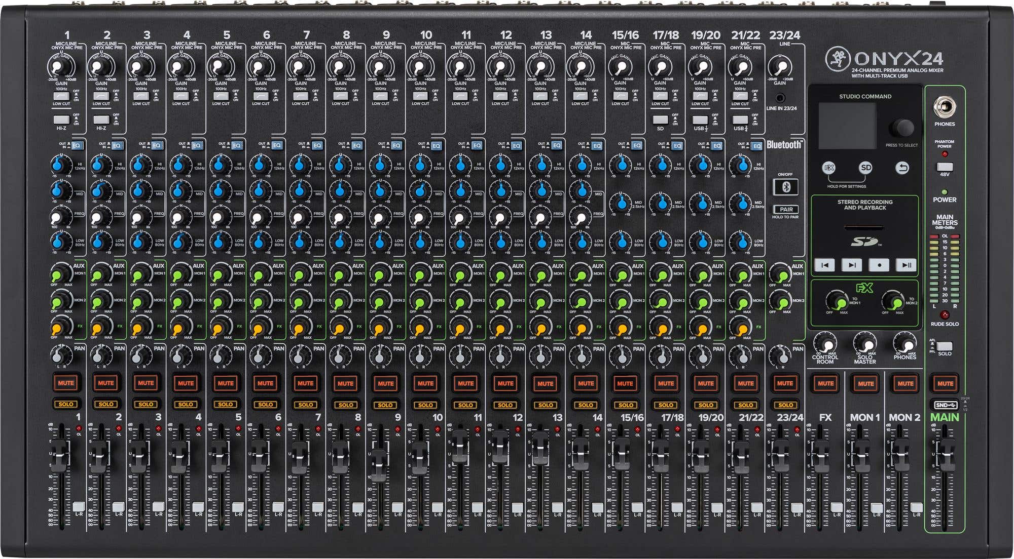 Mackie Onyx24 24-Channel Premium Analog USB Mixer