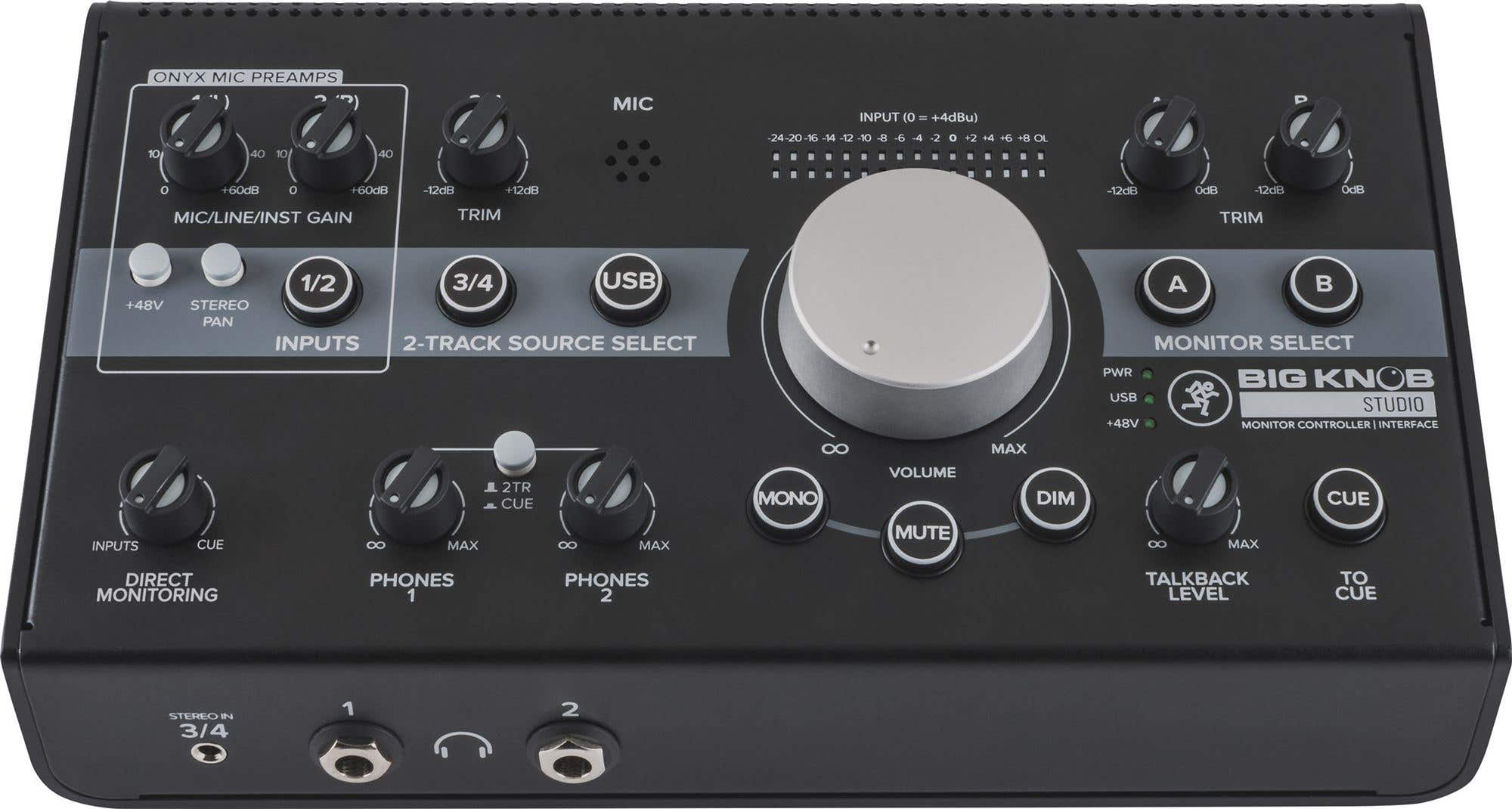 Mackie Big Knob Studio Monitor Control with USB I/O