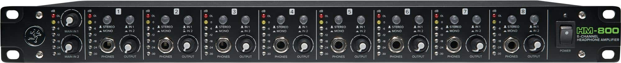 Mackie HM-800 8-Channel Headphone Amplifier