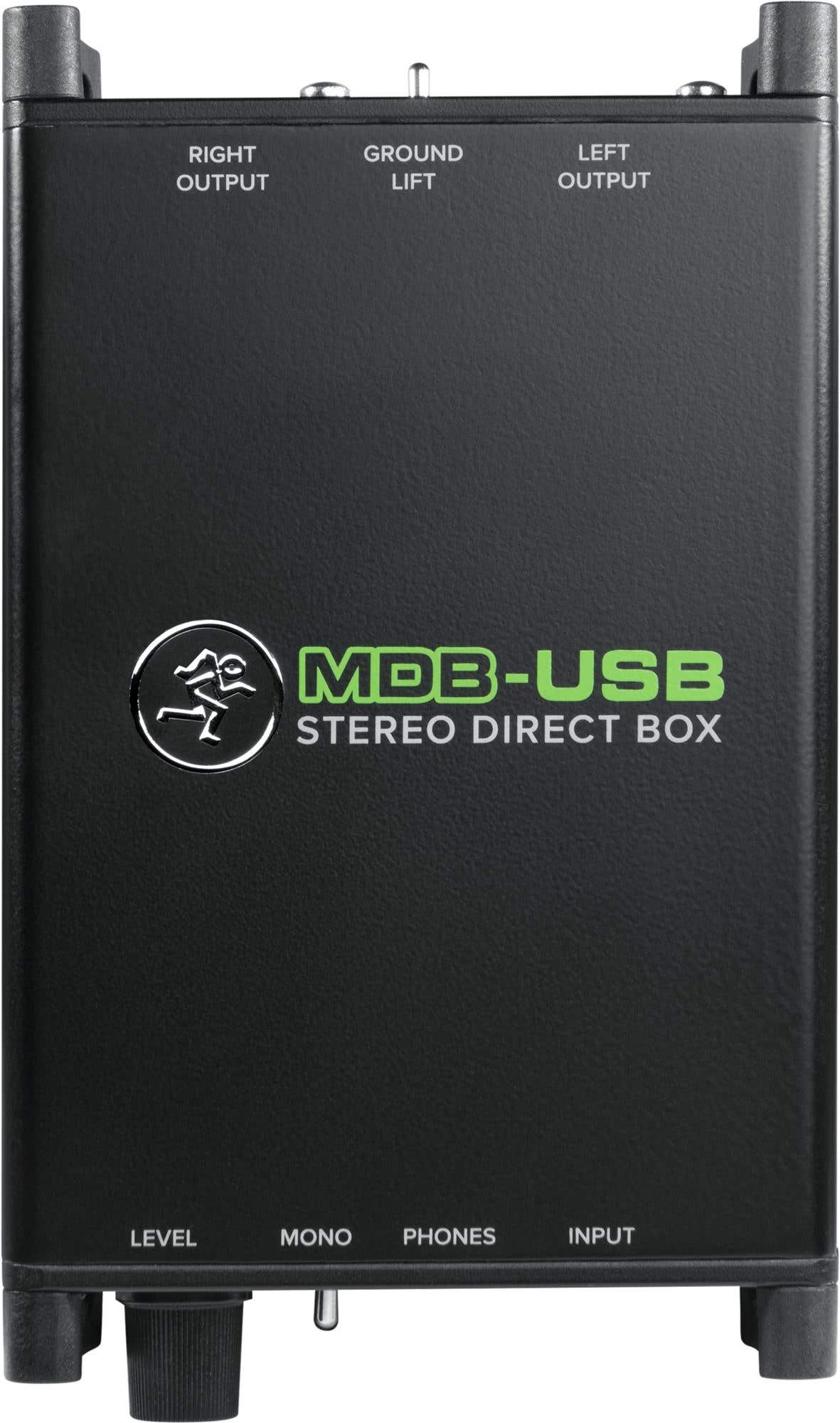 Mackie MDB-USB Bus Powered Stereo USB To DI Direct Box