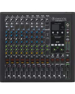 Mackie Onyx12 12-Channel Premium Analog USB Mixer