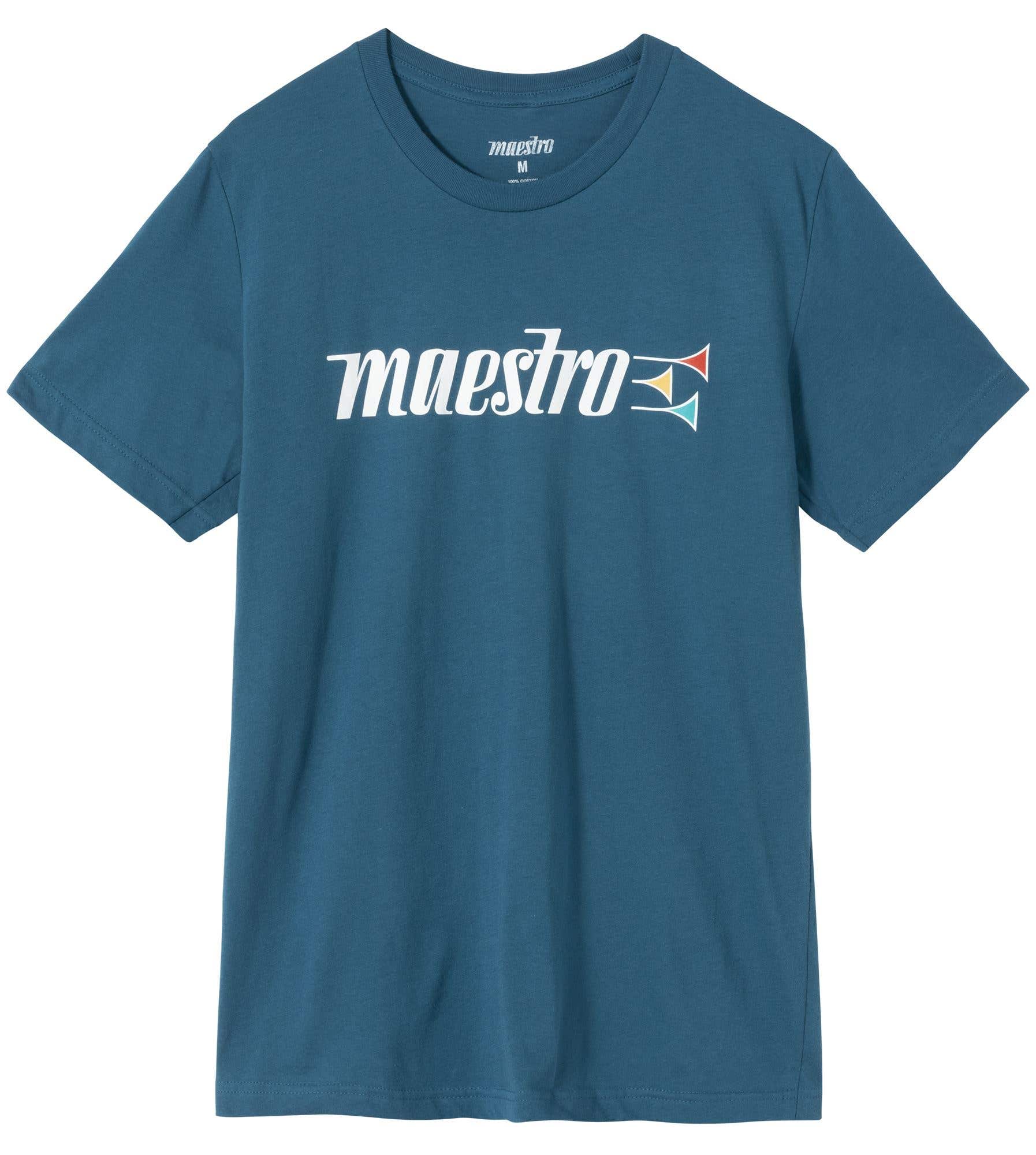 Maestro Trumpets Tee Teal