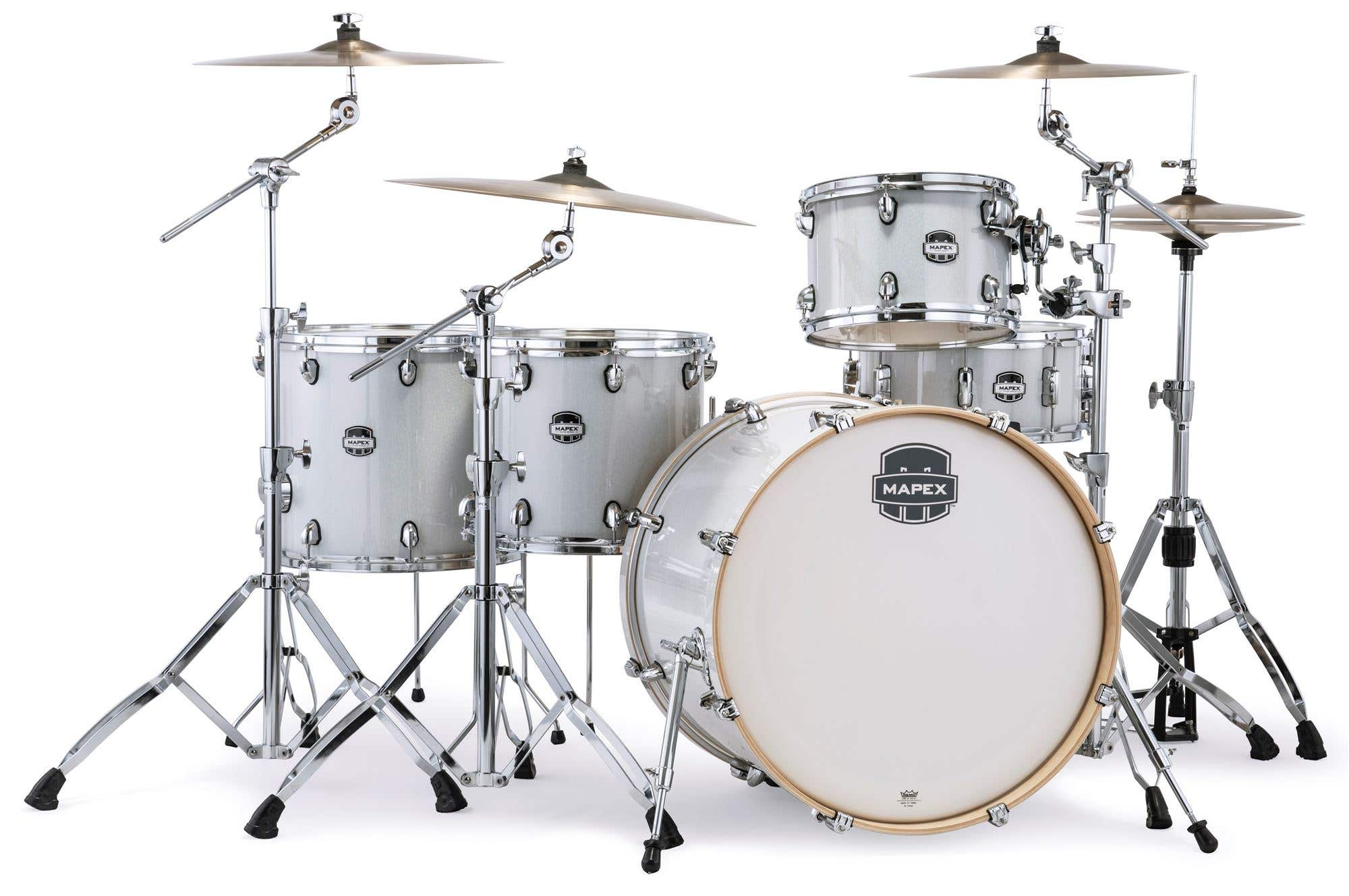 Mapex Mars Birch 5 Piece Crossover Shell Kit Diamond Sparkle