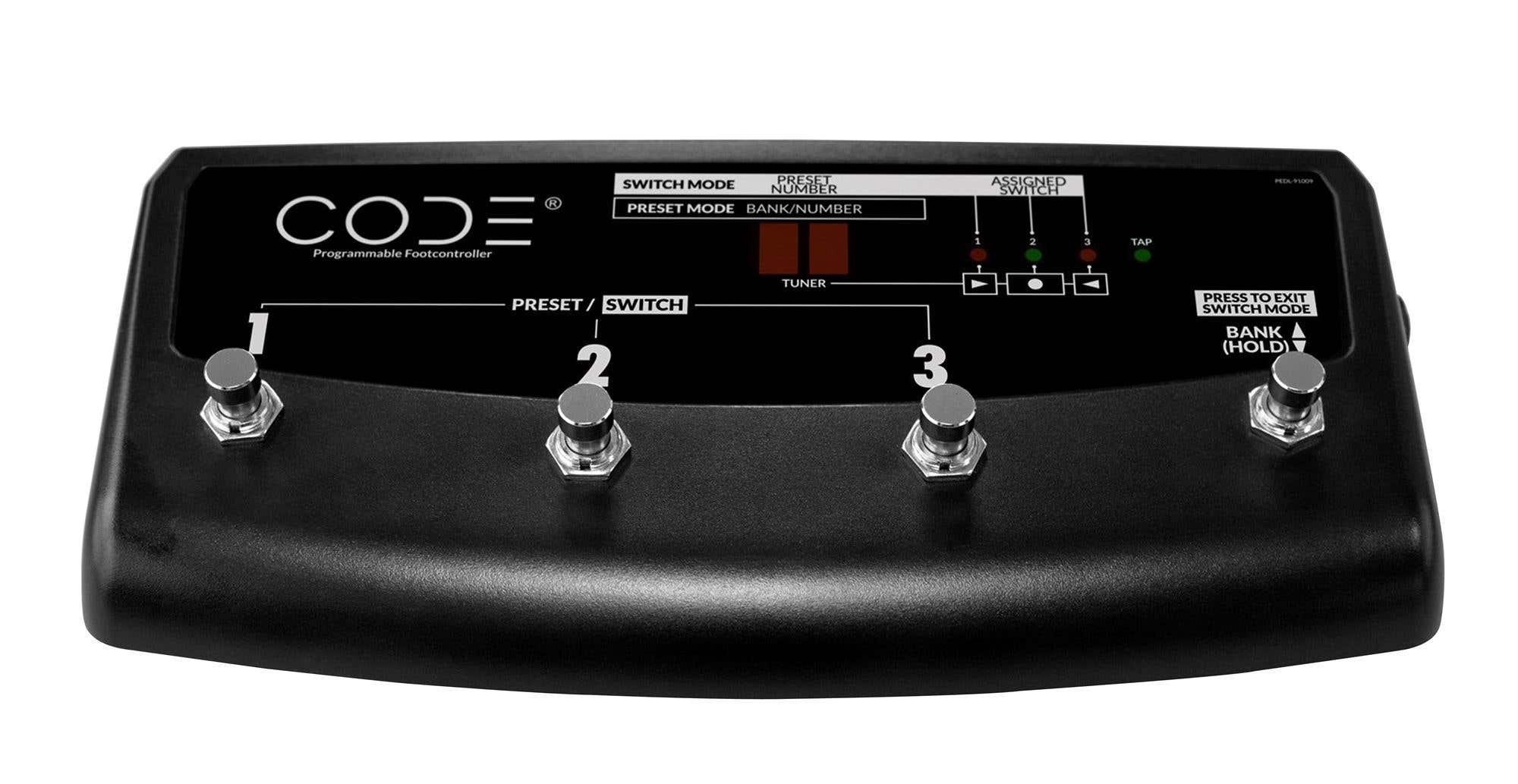 Marshall CODE 4Way Stompware Foot controller for CODE Amplifiers