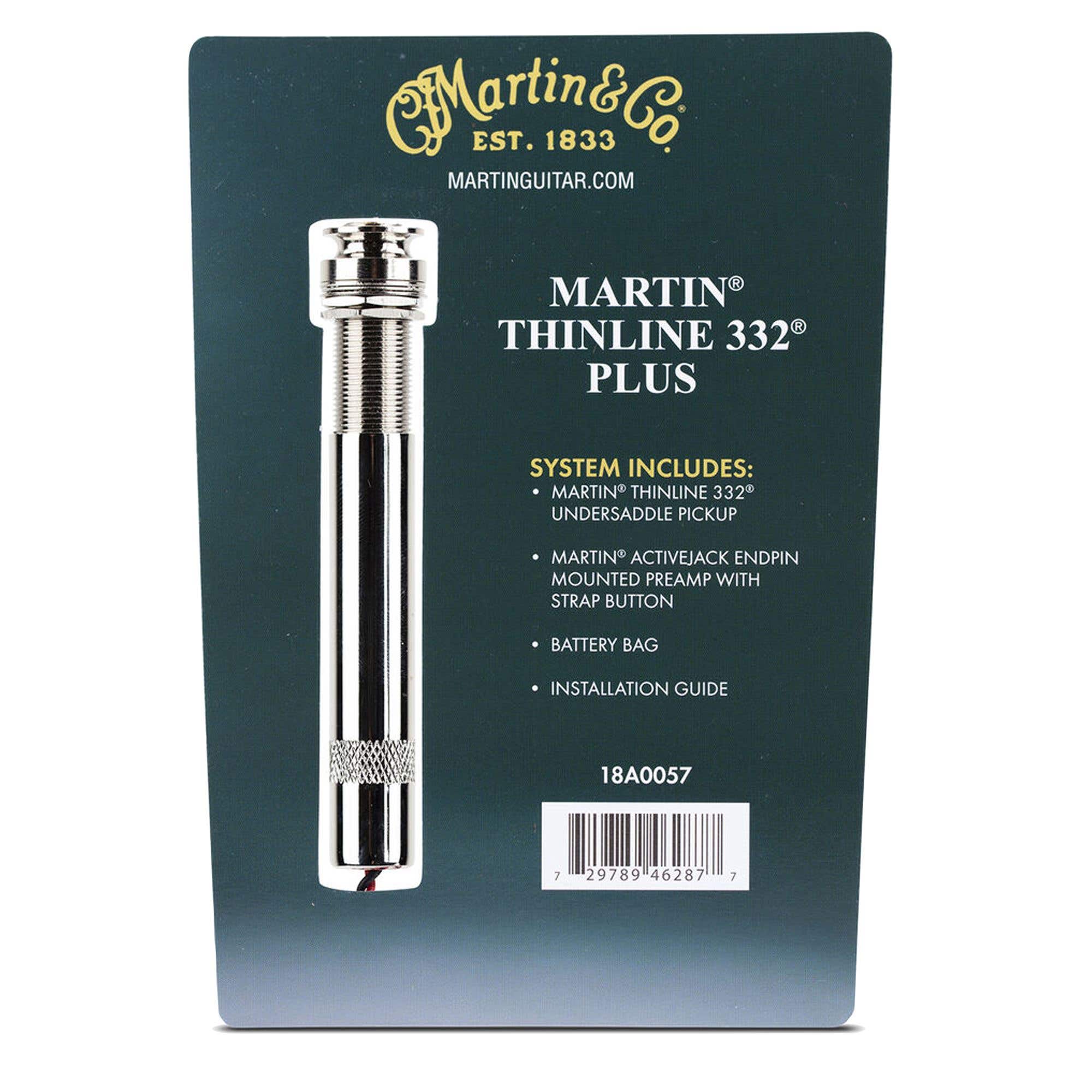 Martin 18A0057 Thinline 332 Plus Acoustic Pickup
