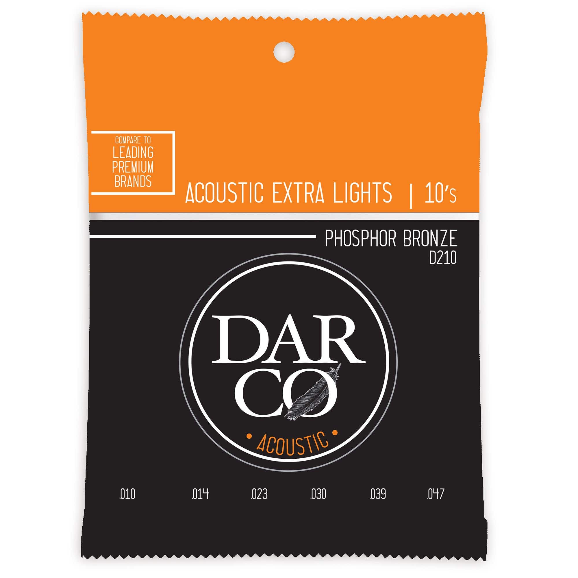 Darco Phosphor Bronze Acoustic Guitar Strings