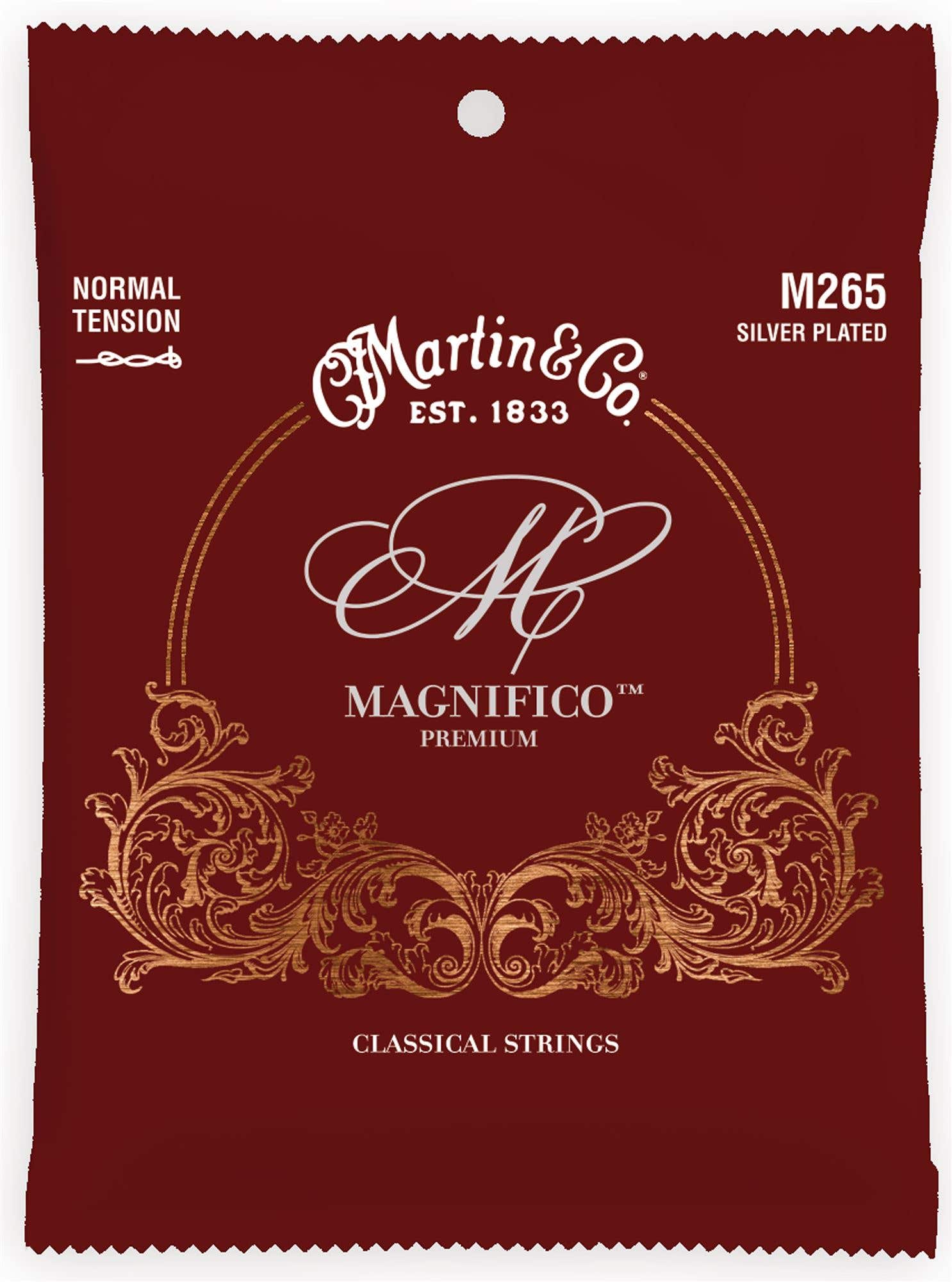 Martin M265 Magnifico Tie End Premium Classical Guitar Strings