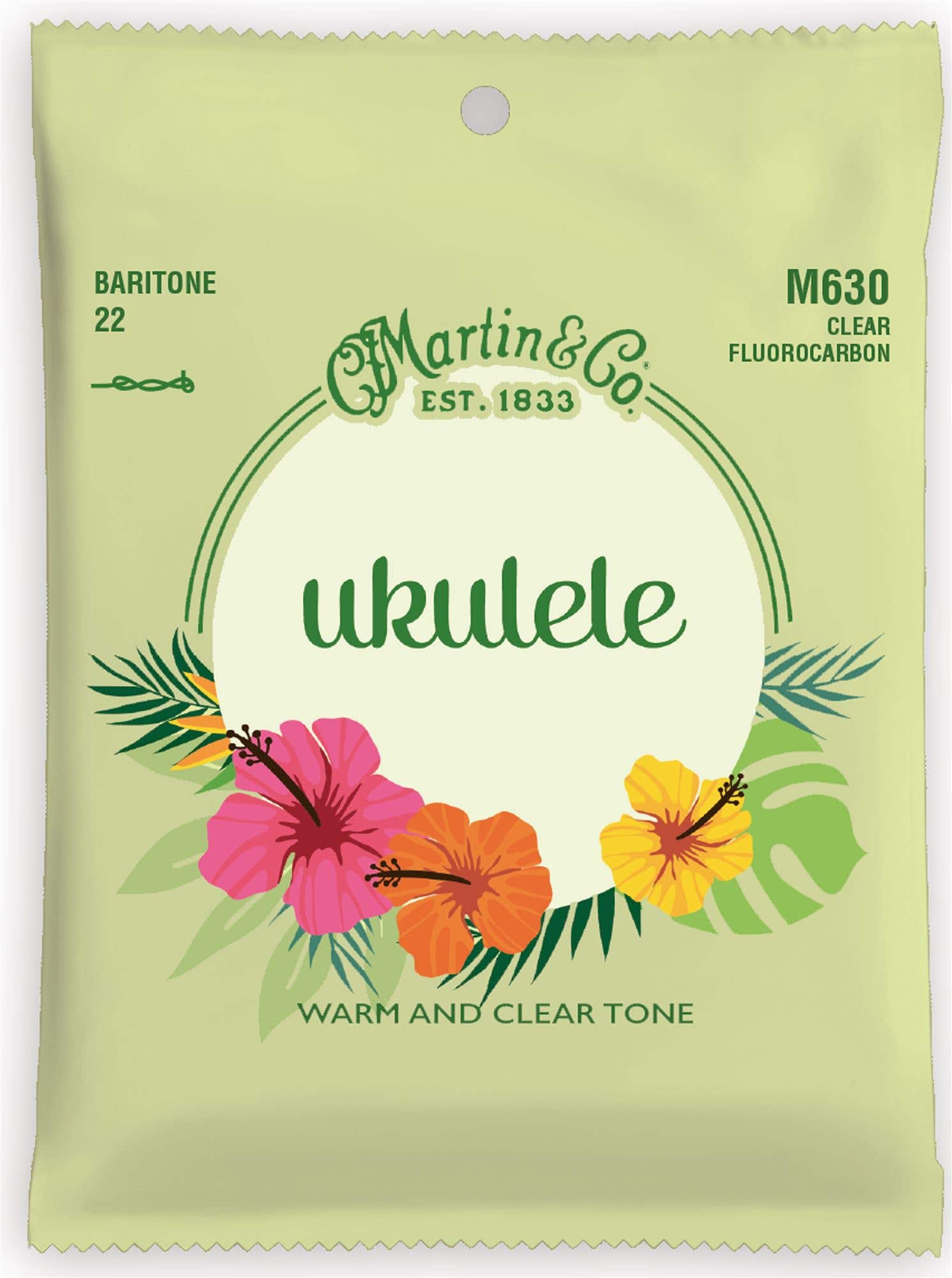Martin M630 Baritone Fluorocarbon Ukulele Strings