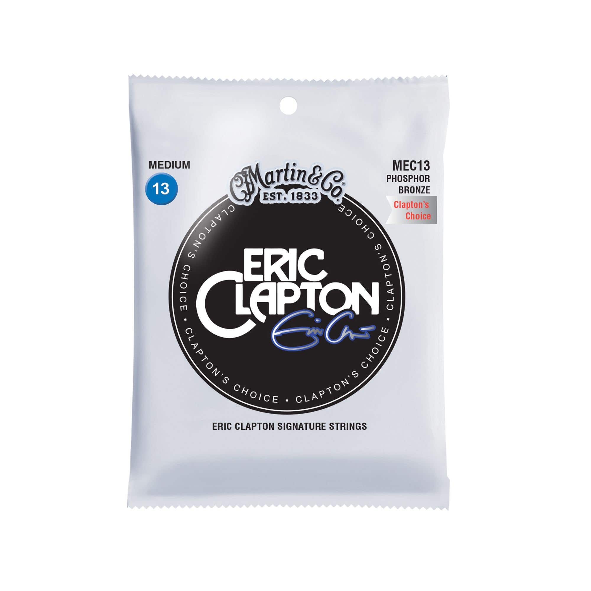Martin 41Y19MEC13 Claptons Choice Signature Acoustic Guitar Strings Medium