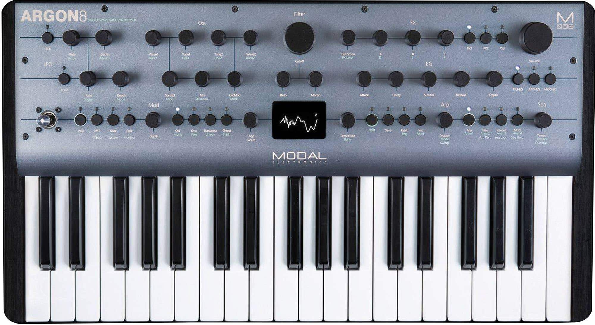 Modal Electronics Argon 8 37-Key 8-Voice Polyphonic Synthesizer