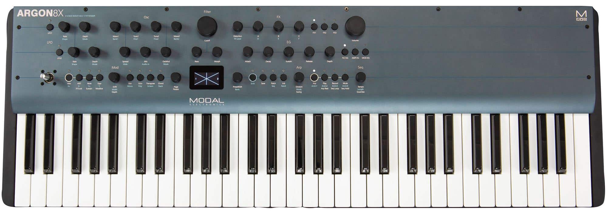 Modal Electronics Argon 8X 61 Key 8 Voice Polyphonic Synthesizer