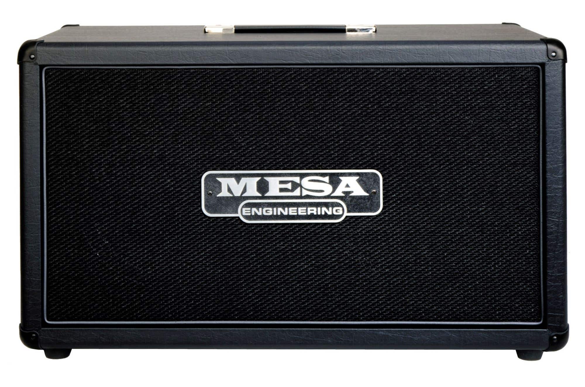 Mesa Boogie 2x12 Horizontal Recto Guitar Cabinet 120 Watts Black Bronco