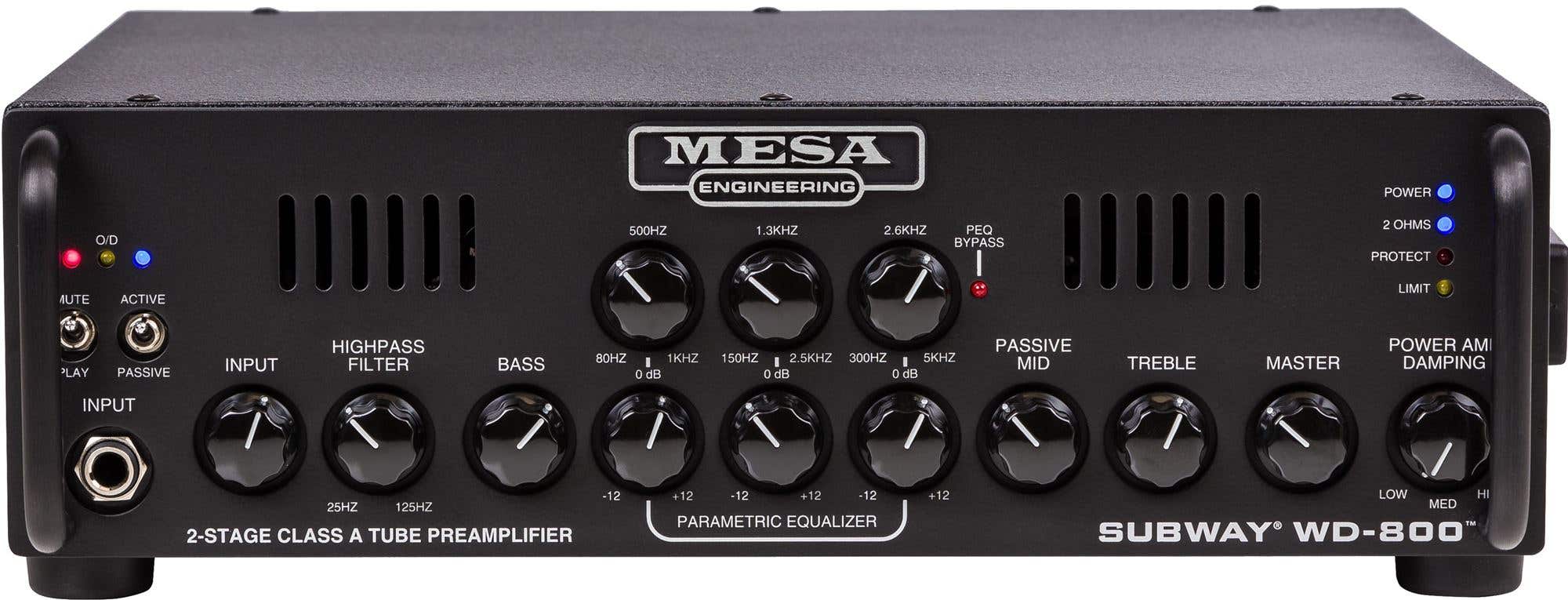 Mesa/Boogie WD-800 Hybrid Bass Amp Head 800/400 Watts