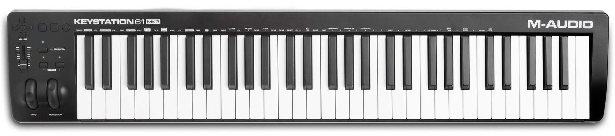M-Audio Keystation 61 MK3 61 Key USB/MIDI Controller
