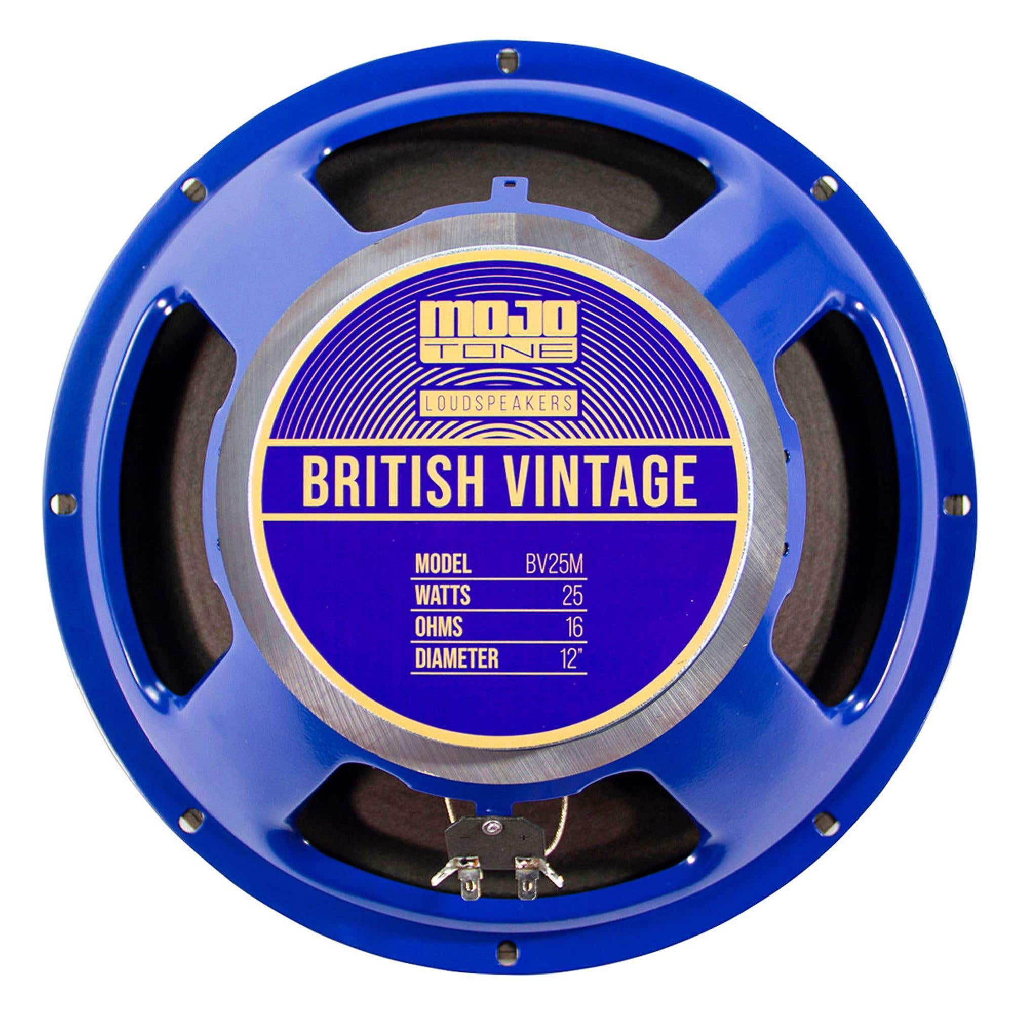 Mojotone BV-25M British Vintage Series Guitar Speaker 12" 16 Ohm
