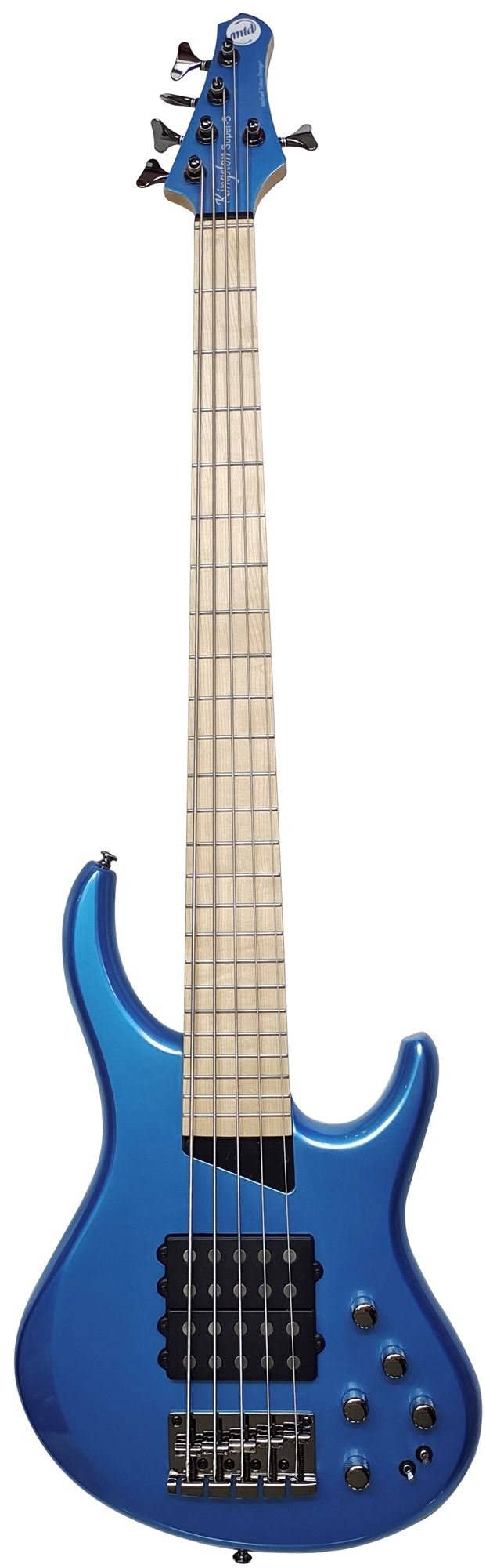 MTD Kingston Super 5 5-String Bass Guitar Super Blue